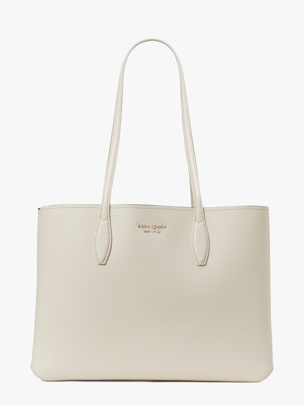 White Kate Spade All Day Large Women's Tote Bags | 86902-TYBA